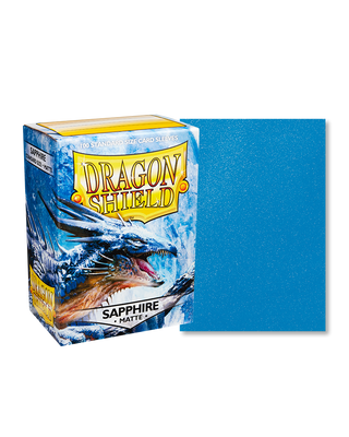 Deck Sleeves - Dragon Shield - Matte - Sapphire (100 ct.)