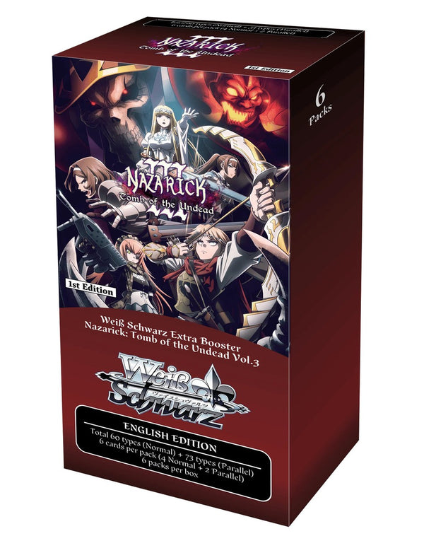 Weiss Schwarz TCG - Nazarick: Tomb of the Undead Vol. 3 Extra Booster Display Box