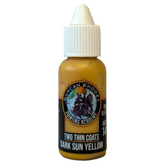 Painting - Two Thin Coats - Dark Sun Yellow (15 ml.)