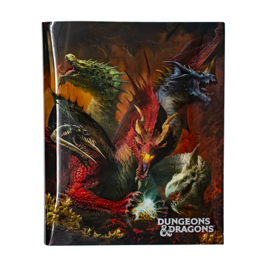D&D RPG - Folio - Character Folio with Stickers - Tyranny of Dragons