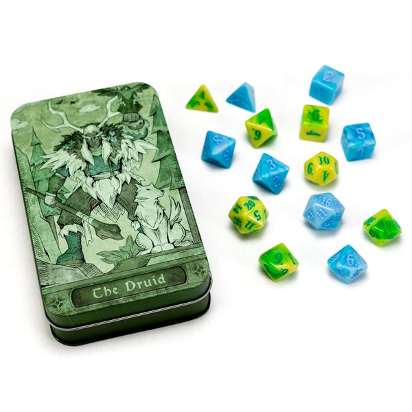 Dice - Beadle & Grimm's - Polyhedral Set (14 ct.) - The Druid