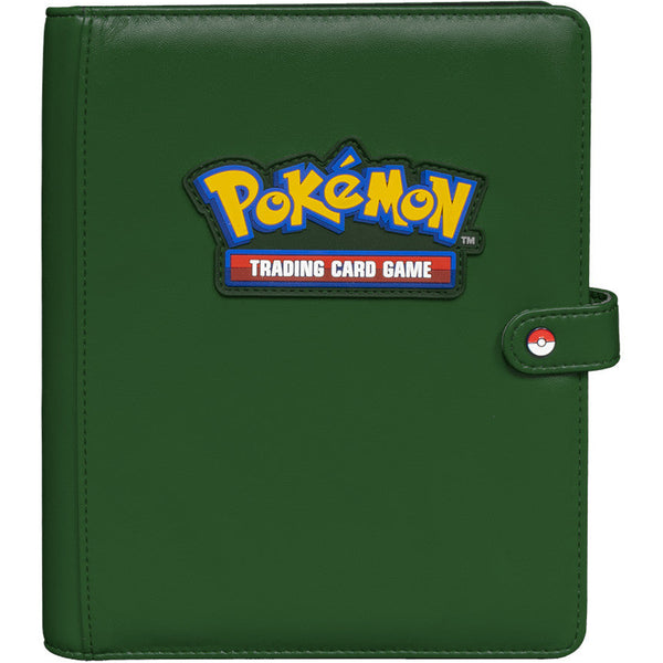 Binder - Ultra Pro - 4-Pocket Premium Snap Binder - Pokémon - Green