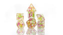 Dice - Sirius - Polyhedral RPG Set (8 ct.) - 16mm - Glowworm - Melon Ball