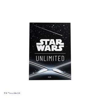 Deck Sleeves - Gamegenic - Star Wars: Unlimited TCG - Premium Art Sleeves - Card Back Black