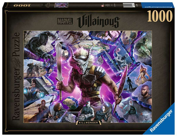 Marvel Villainous - Killmonger - Jigsaw Puzzle (1000 Pcs.)