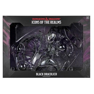 D&D - Icons of the Realms - Black Dracolich