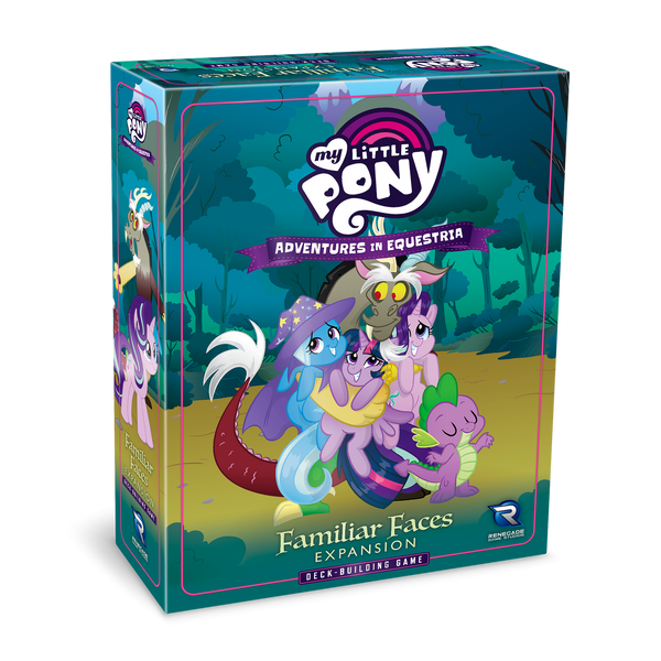 My Little Pony: Adventures in Equestria Deck-Building Game - Familiar Faces Expansion