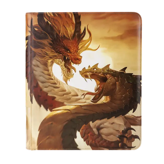 Binder - Dragon Shield - 3-Ring Zippered Album - Card Codex Zipster - Chinese New Year - Wood Snake 2025