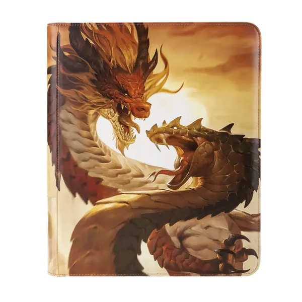 Binder - Dragon Shield - 3-Ring Zippered Album - Card Codex Zipster - Chinese New Year - Wood Snake 2025