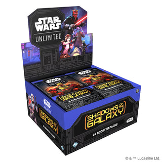 Star Wars: Unlimited TCG - Shadows of the Galaxy Booster Display Box