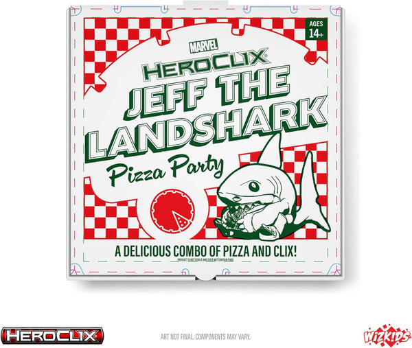 Marvel Heroclix - Iconix - Deadpool Weapon X - Jeff the Land Shark Pizza Party