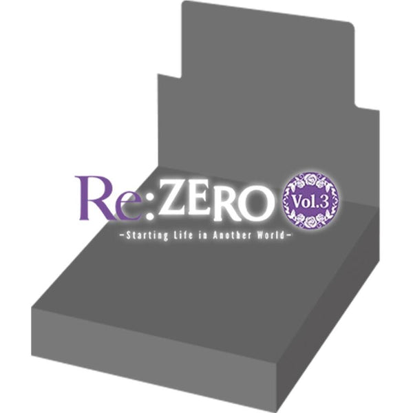 (NOT FOR SALE UNTIL 08/28/2026) Weiss Schwarz TCG - Re:Zero -Starting Life in Another World- Vol. 3 Booster Display Box