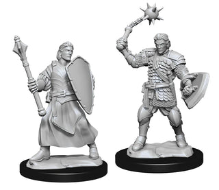 Critical Role - Unpainted Miniatures - Human Clovis Concord Cleric Male