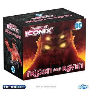 DC Heroclix - Iconix - Trigon and Raven