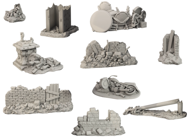 Terrain Crate - Battlefield Debris