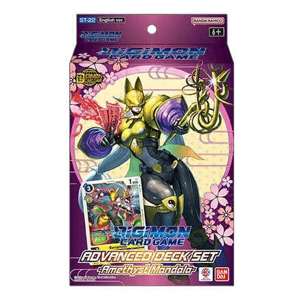 Digimon Card Game - Amethyst Mandala - (ST-22) Advanced Deck