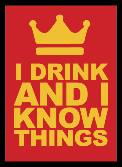 Deck Sleeves - Legion - I Drink and I Know Things (50 ct.)