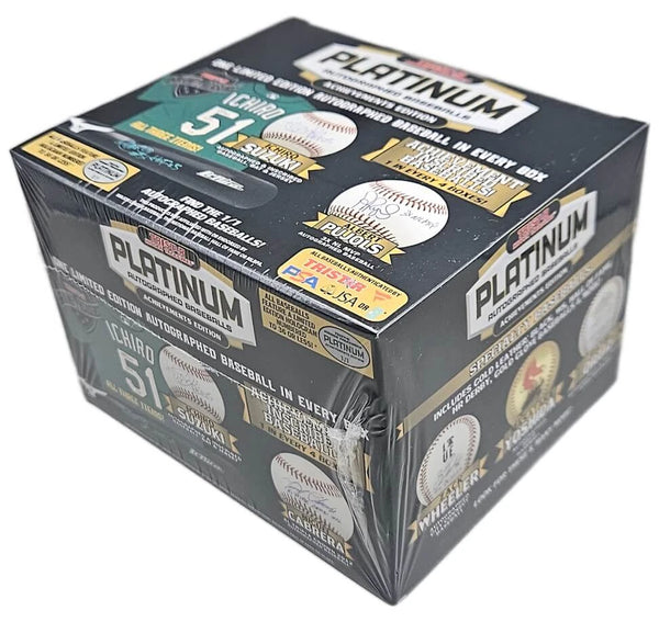2025 Tristar -  Hidden Treasures (HT) - Platinum Autographed Baseball - Achievements Edition