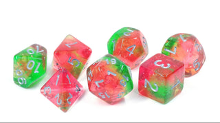 Dice - Sirius - Polyhedral RPG Set (8 ct.) - 16mm - Glowworm - Lotus