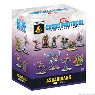 (NOT FOR SALE UNTIL 08/07/2026) Marvel Crisis Protocol - Asgardians Starter Set