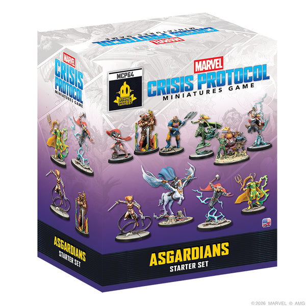 (NOT FOR SALE UNTIL 08/07/2026) Marvel Crisis Protocol - Asgardians Starter Set