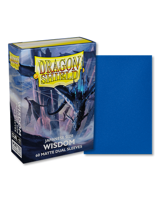 Deck Sleeves (Small) - Dragon Shield - Japanese - Matte Dual - Wisdom (60 ct.)