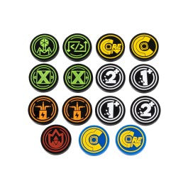 (NOT FOR SALE UNTIL 02/12/2026) Chrono Core TCG - Premium Acrylic Token Set
