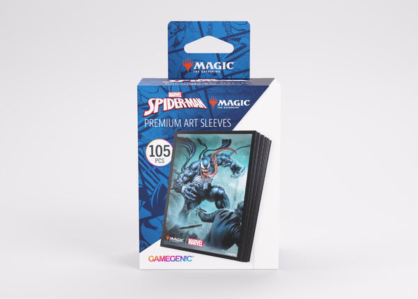 Deck Sleeves - Gamegenic - Premium Art Sleeve - Magic: The Gathering - Marvel's Spider-Man - Venom (105ct.)