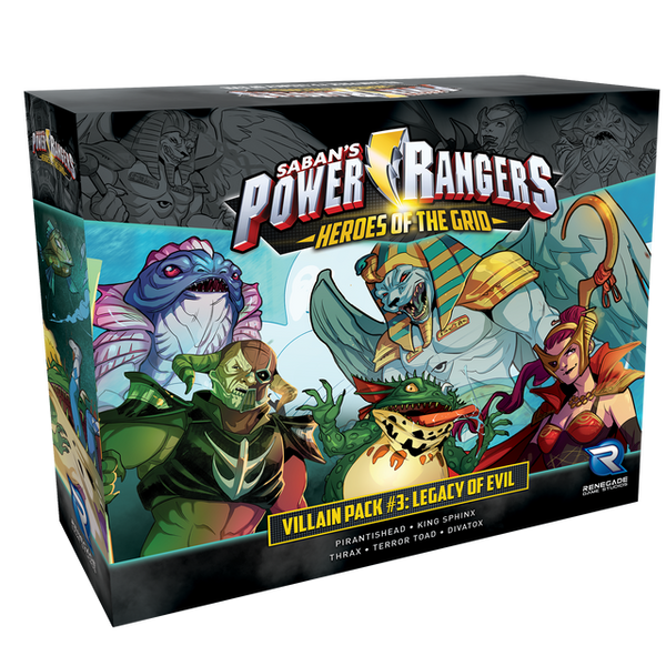 Power Rangers: Heroes of the Grid - Villain Pack #3 - Legacy of Evil