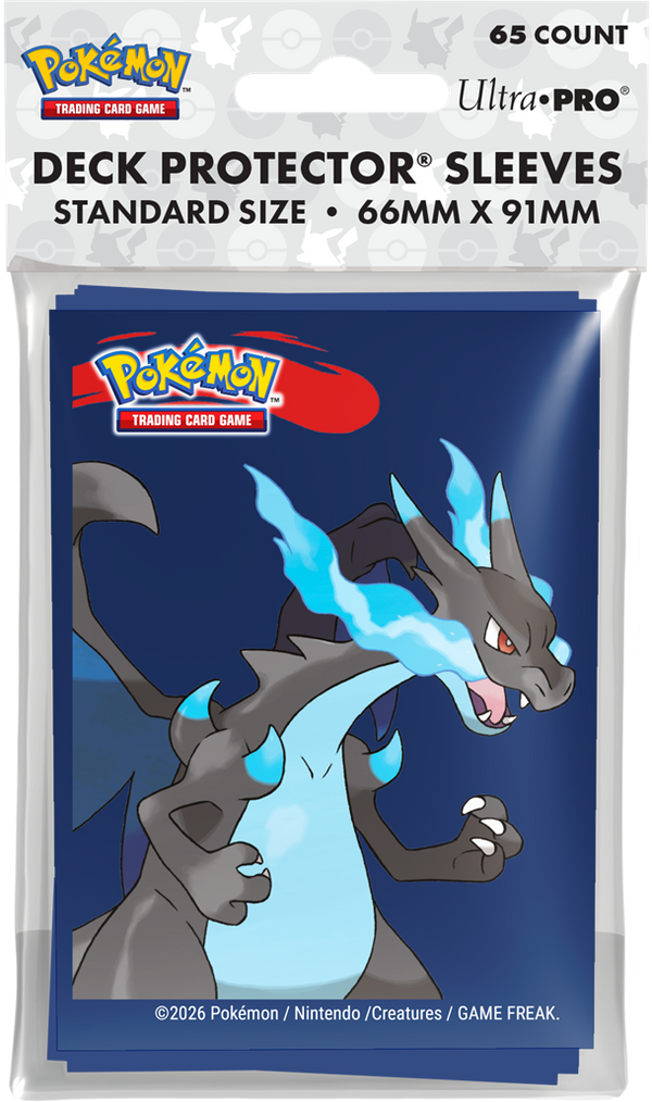 Deck Sleeves - Ultra Pro - Deck Protector - Pokémon - Mega Charizard X (65 ct.)