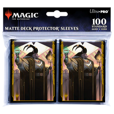 Deck Sleeves - Ultra Pro - Deck Protector - Magic: The Gathering - Streets of New Capenna V4 (100 ct.) - Jetmir, Nexus of Revels