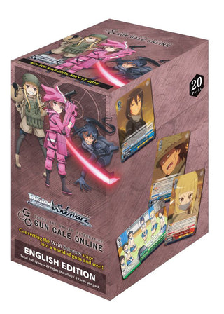 Weiss Schwarz TCG - Sword Art Online Alternative - Gun Gale Online Booster Box