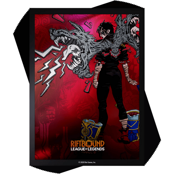 Deck Sleeves - Riftbound: League of Legends TCG - Vi, Piltover Enforcer (100 Ct.)