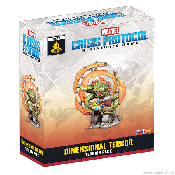 (NOT FOR SALE UNTIL 07/24/2026) Marvel Crisis Protocol - Dimensional Terror Terrain Pack