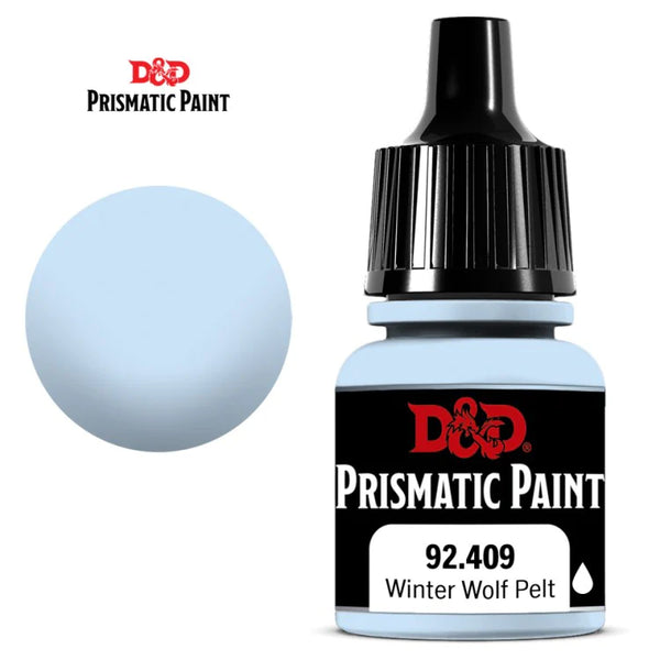 Painting - WizKids - D&D - Prismatic Paint - Color - Winter Wolf Pelt (8 ml.)