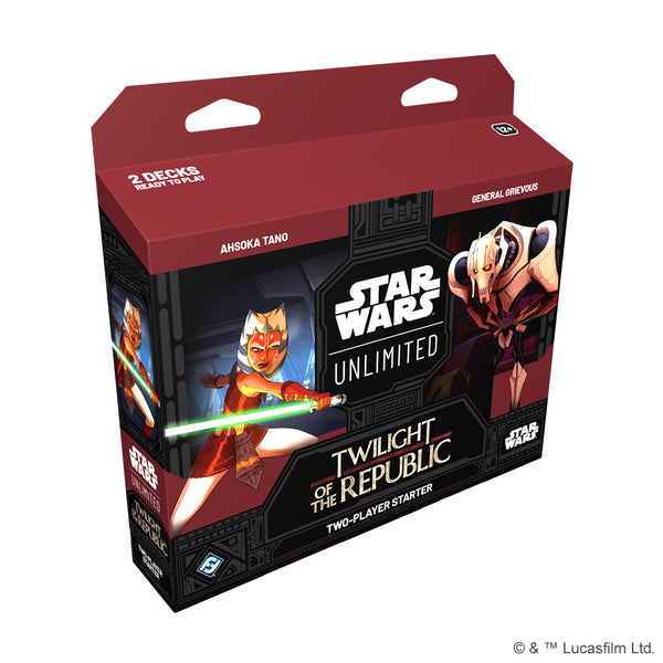 Star Wars: Unlimited TCG - Twilight of the Republic Two-Player Starter Set