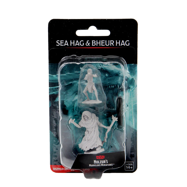 D&D - Nolzur's Marvelous Unpainted Miniatures - Sea Hag & Bheur Hag