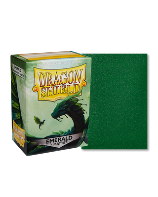 Deck Sleeves - Dragon Shield - Matte - Emerald (100 ct.)