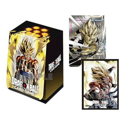 Deck Box & Sleeves - Dragon Ball Super Fusion - Official Card Case & Card Sleeve 02 - Gogeta