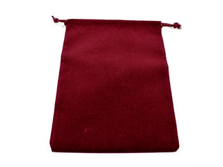 Dice Bag - Chessex - Large - Velour Burgundy Dice Pouch