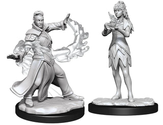 Magic: The Gathering - MTG Unpainted Miniatures - Killian & Dina