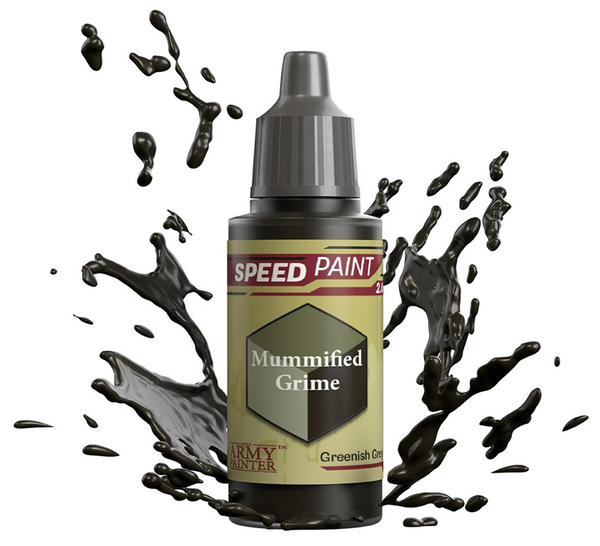 Painting - The Army Painter - Paints - Warpaints Speedpaint Mummified Grime