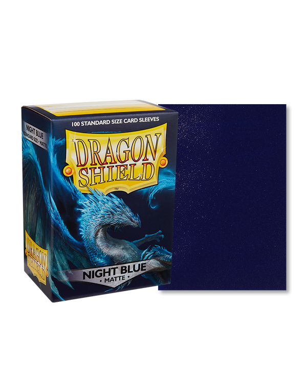 Deck Sleeves - Dragon Shield - Matte - Night Blue (100 ct.)