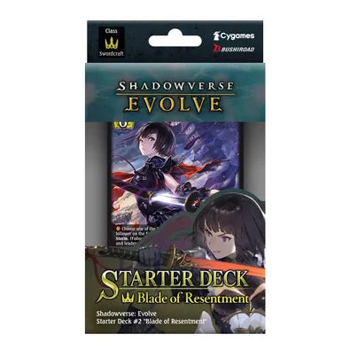 Shadowverse Evolve TCG - Blade of Resentment Starter Deck (SD02)