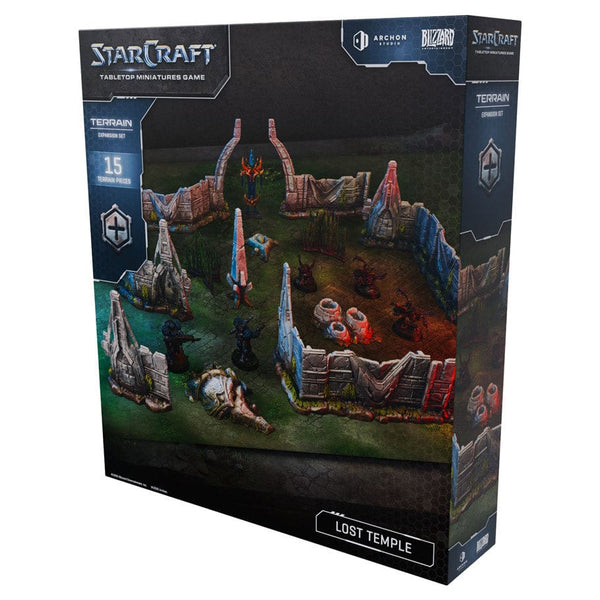 (NOT FOR SALE UNTIL 08/07/2026) StarCraft Tabletop Miniatures Game - Lost Temple Terrain Expansion Set