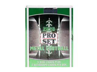 2026 Leaf Pro Set Metal Football Hobby Box