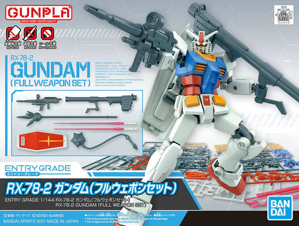 Bandai Hobby -  Mobile Suit Gundam - EG RX-78-2 Gundam 1/144 Model Kit