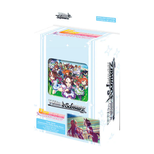 (NOT FOR SALE UNTIL 06/26/2026) Weiss Schwarz TCG - Umamusume: Pretty Derby Race 1 Trial Deck