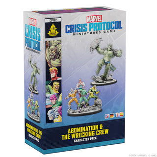 Marvel Crisis Protocol - Abomination & Wrecking Crew Character Pack