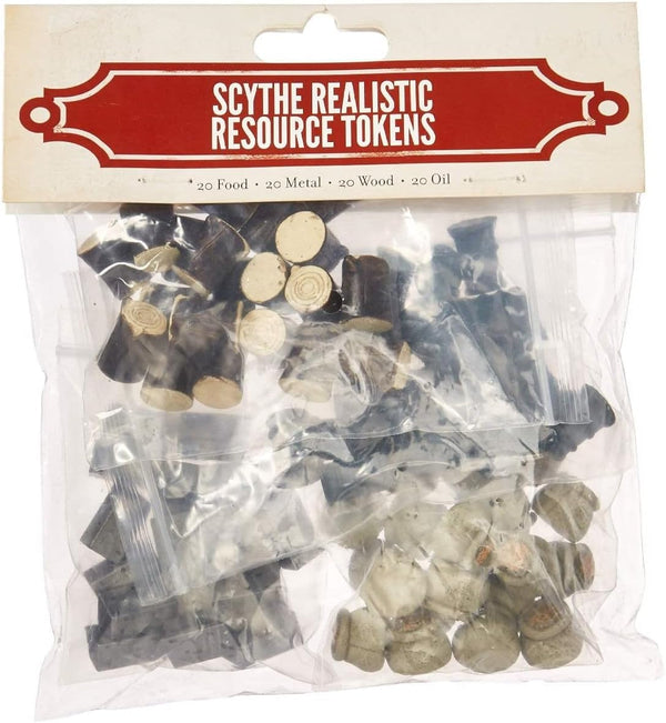 Scythe - Accessories - 80 Realistic Resources Tokens